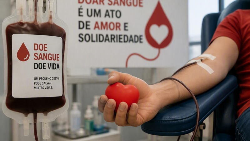 Campanhas ampliam conscientização sobre doação de sangue