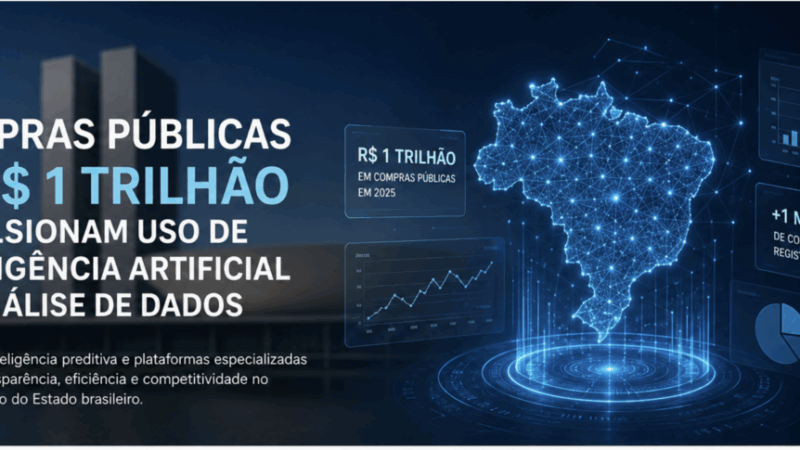 Compras públicas de R$ 1 trilhão impulsionam uso de IA