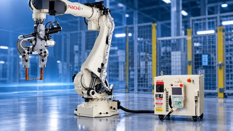 Robótica industrial: NACHI destaca eficiência energética
