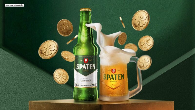 Spaten transforma bares de Curitiba em “mapa do tesouro cervejeiro” para St. Patrick’s Day