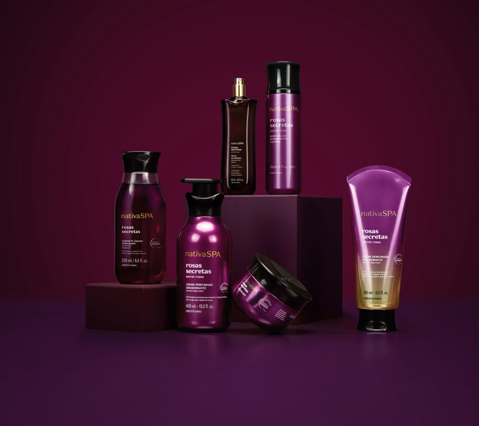 O Boticário une a nobreza da Rosa Turca à neurociência inédita na América Latina para lançar Nativa SPA Rosas Secretas, com fragrância que estimula desejo imediato