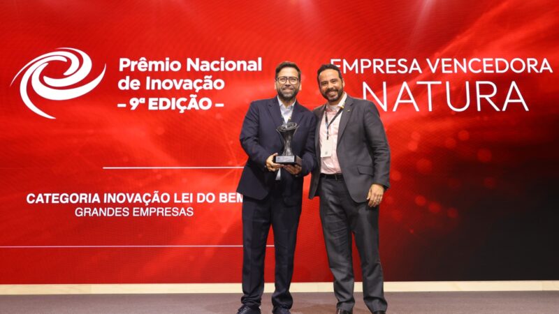 Natura é destaque no Prêmio Nacional de Inovação ao conquistar duas categorias