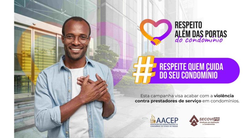 Campanha inédita no Paraná denuncia violência nos condomínios