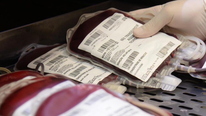 Trote solidário universitário abre a campanha nacional Hemocione de doação de sangue em Curitiba