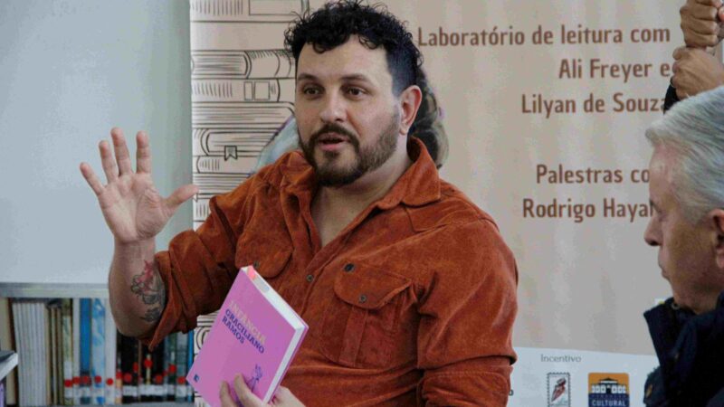 Rodrigo Hayalla faz palestra amanhã (10/09) na Biblioteca Pública do Paraná