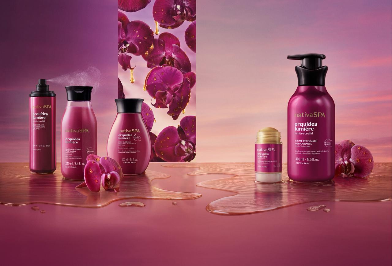 O Boticário apresenta Nativa SPA Orquídea Lumière