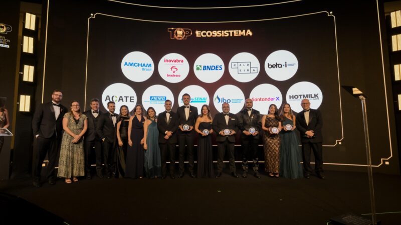 HOTMILK conquista Top 5 entre os ecossistemas que mais cresceram no Brasil e entra para o Top 10 Ecossistemas de Destaque Nacional no Ranking 100 Open Startups