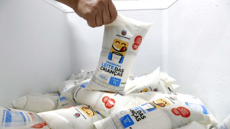 Projeto propõe ampliar faixa etária do Programa Leite das Crianças no Paraná