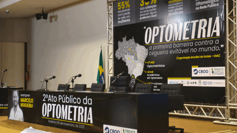 Ato em Brasília pede regulamentação da optometria