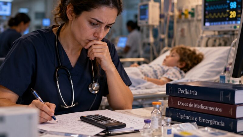 Erro de dose em criança ainda preocupa médicos de plantão
