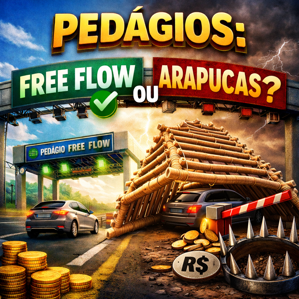 Jacovós denuncia portais eletrônicos de pedágio, aponta ilegalidade e chama cobrança de “arapuca”