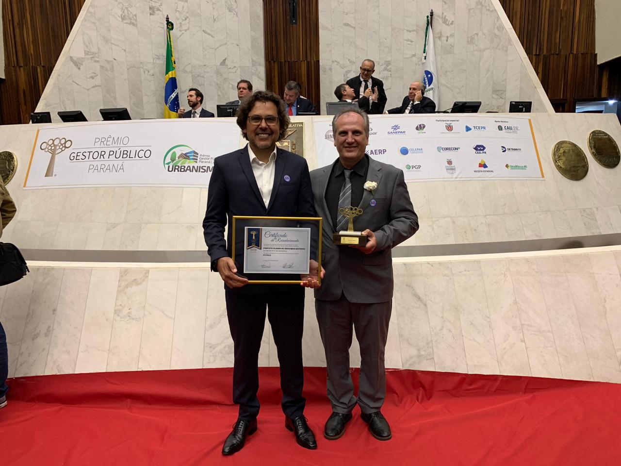 Maringá ganha dois prêmios por inovação na gestão pública