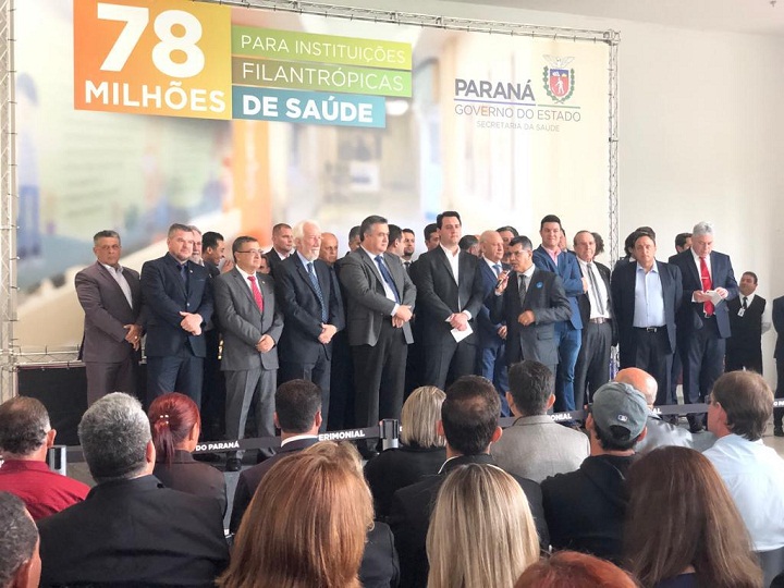Delegado Jacovós participa da liberação de 78 milhões para Hospitais Filantrópicos
