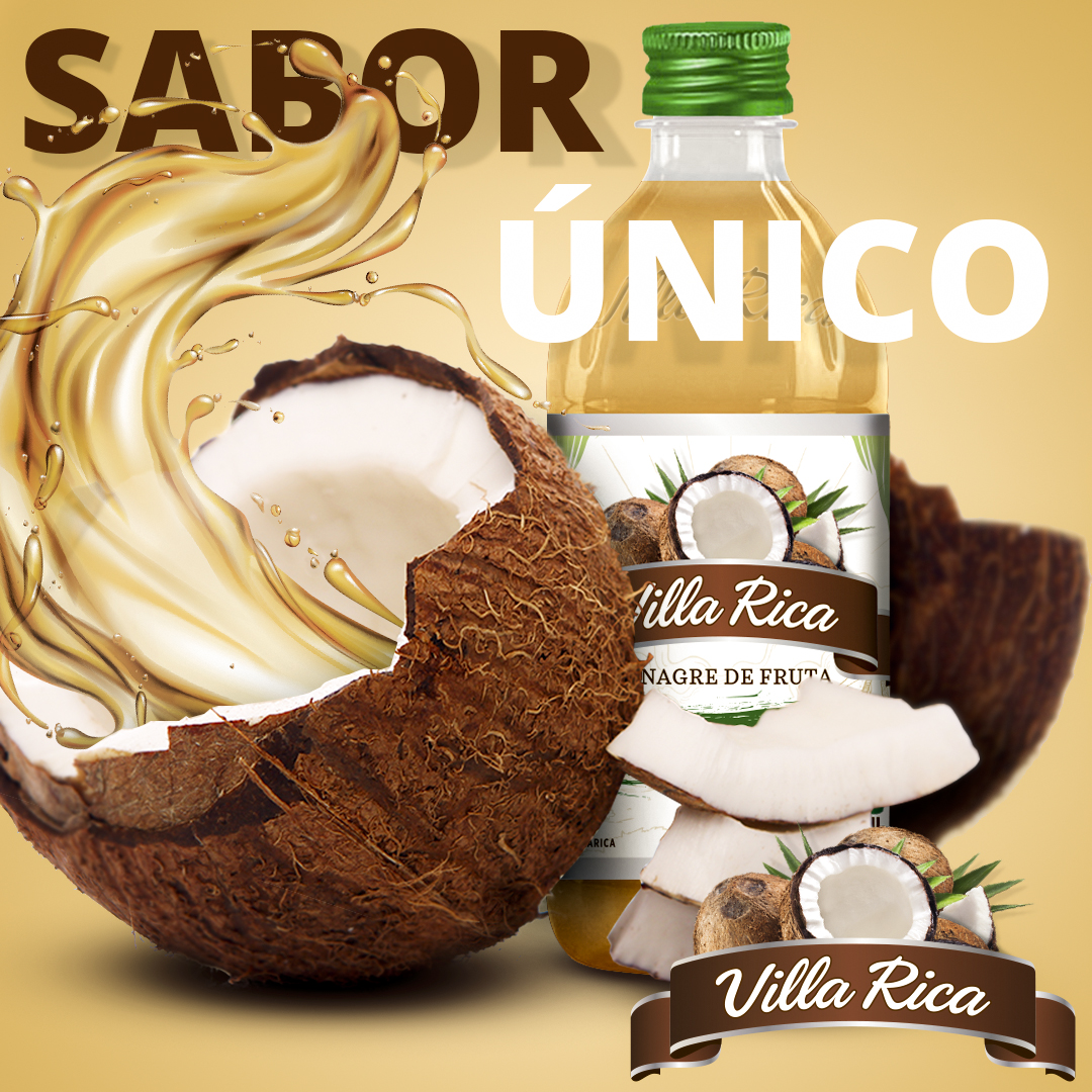 As características marcantes do primeiro vinagre de coco brasileiro