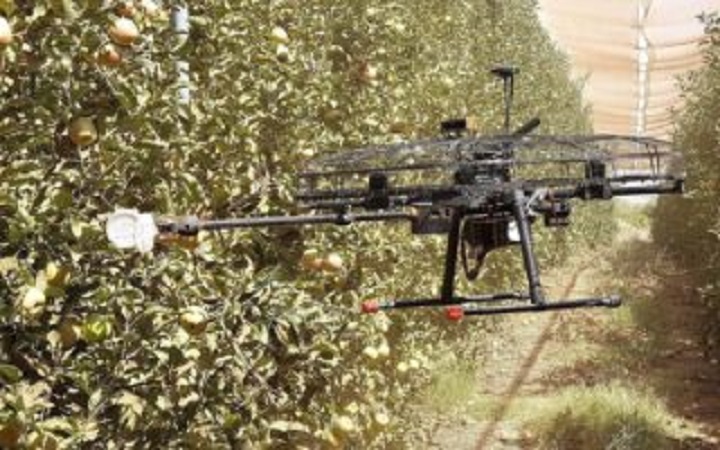 Drones para colher frutas? Empresa de Israel prova que é possível, sim