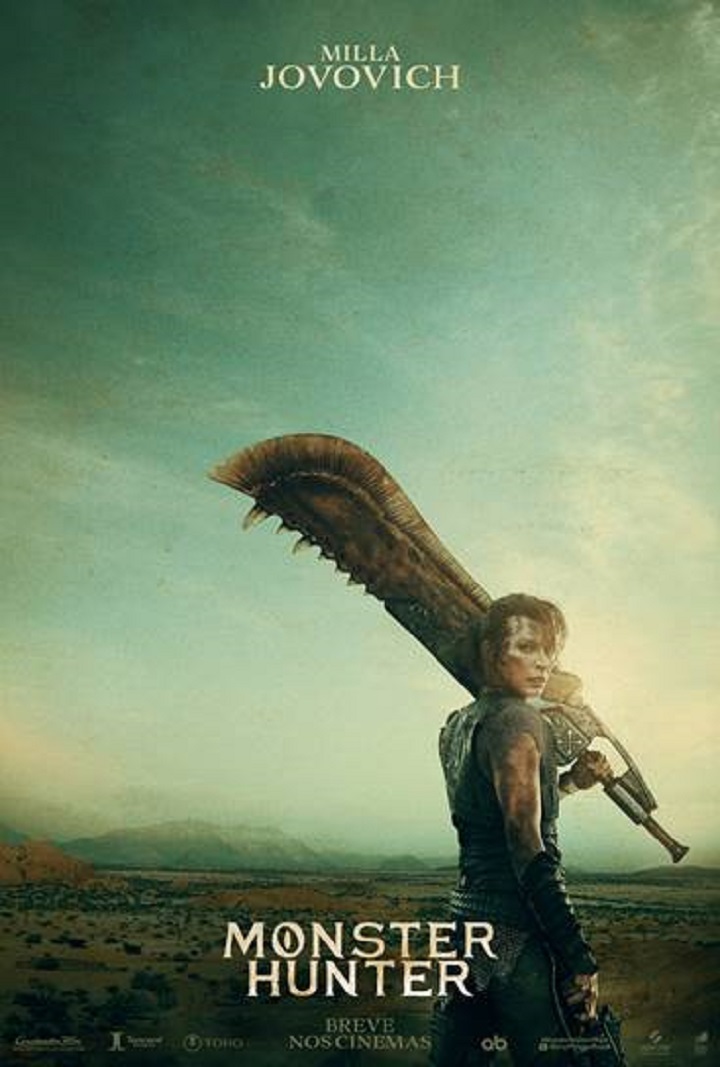 Sony Pictures apresenta o monstro Diablo, de “Monster Hunter”, e divulga nova data de lançamento no Brasil