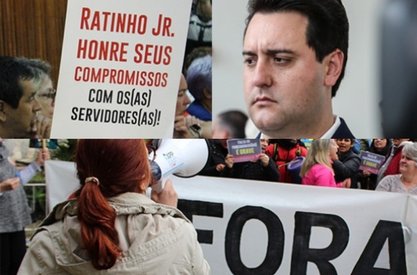 A APP-Sindicato destaca que Ratinho Jr prometeu diálogo, mas fecha as portas para qualquer opinião ou estudos vindos dos servidores públicos