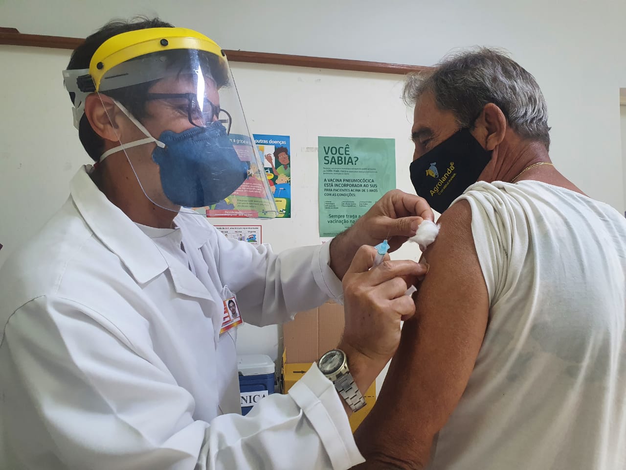 Hoje tem vacinação em Maringá!