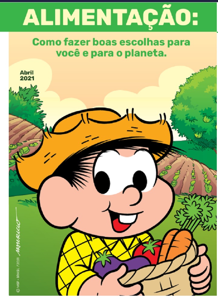 Turma da Mônica e WWF divulgam cartilha que valoriza a agricultura nacional  - O Diário de Maringá