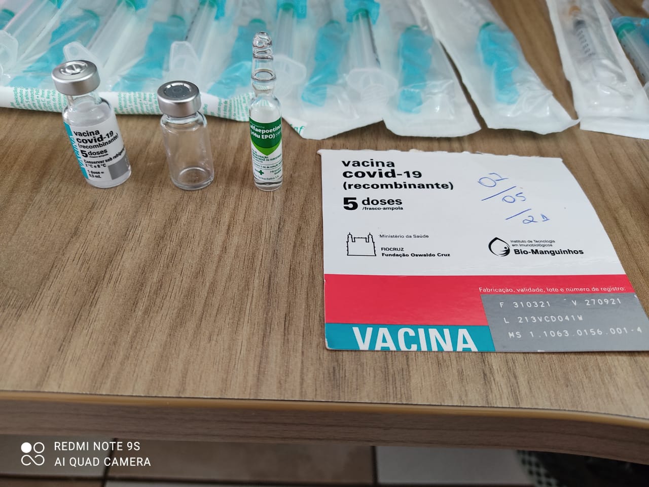Falsa enfermeira é presa em Apucarana com doses da vacina contra a Covid-19