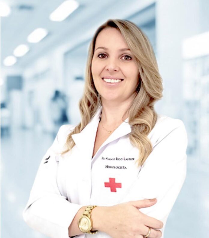 Mariane Rigo Laverdi, doutora em Ciências da Saúde e professora do curso de Medicina da Universidade Positivo. Mariane Rigo Laverdi, doutora em Ciências da Saúde e professora do curso de Medicina da Universidade Positivo.