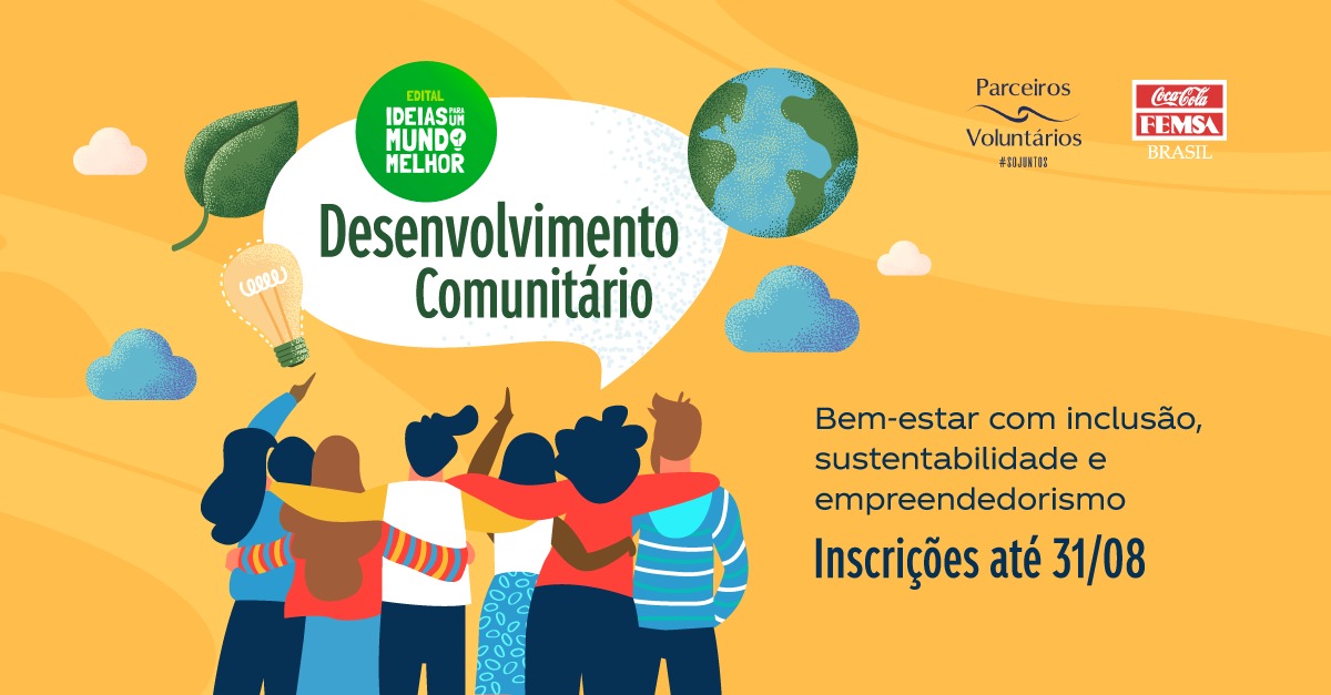 Coca-Cola FEMSA Brasil abre inscrições para edital “Ideias para um Mundo Melhor” em Maringá e região