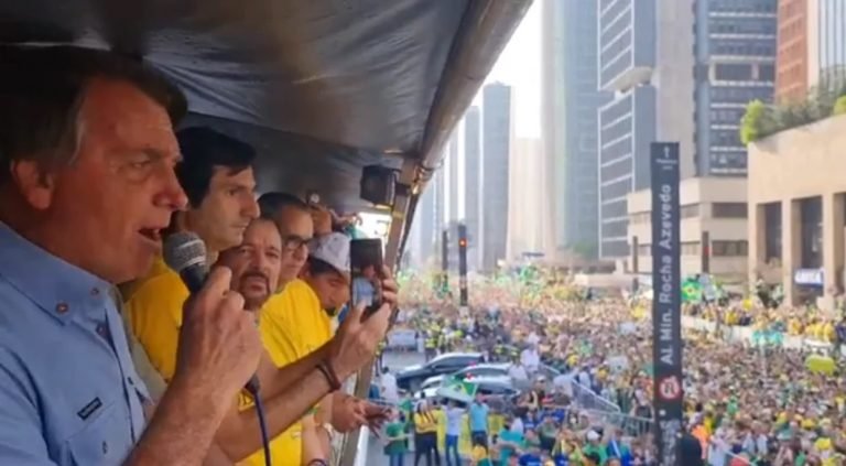 Leia a íntegra do discurso de Bolsonaro em São Paulo no 7 de setembro