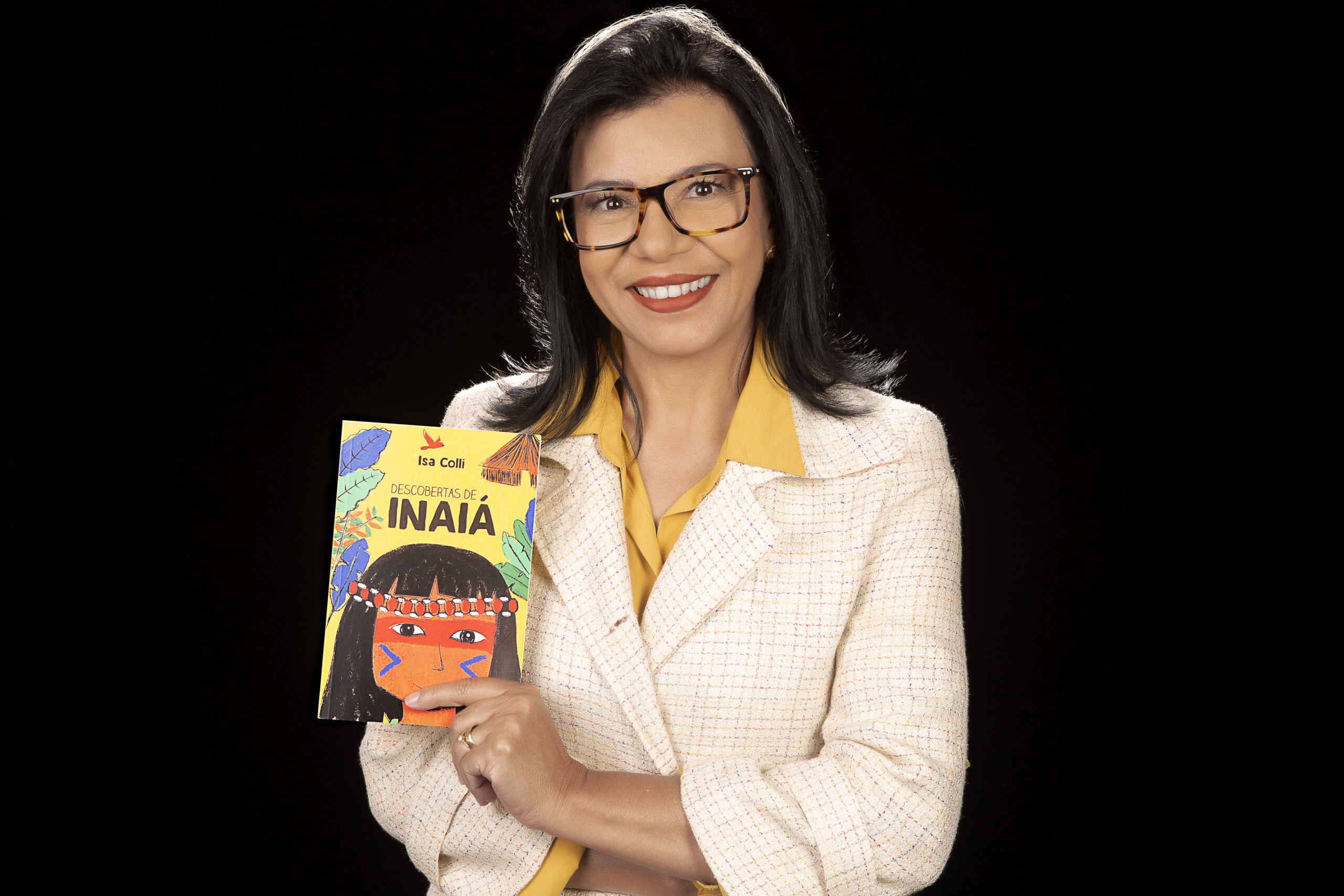 Escritora brasileira Isa Colli lança o livro ‘Descobertas de Inaiá’