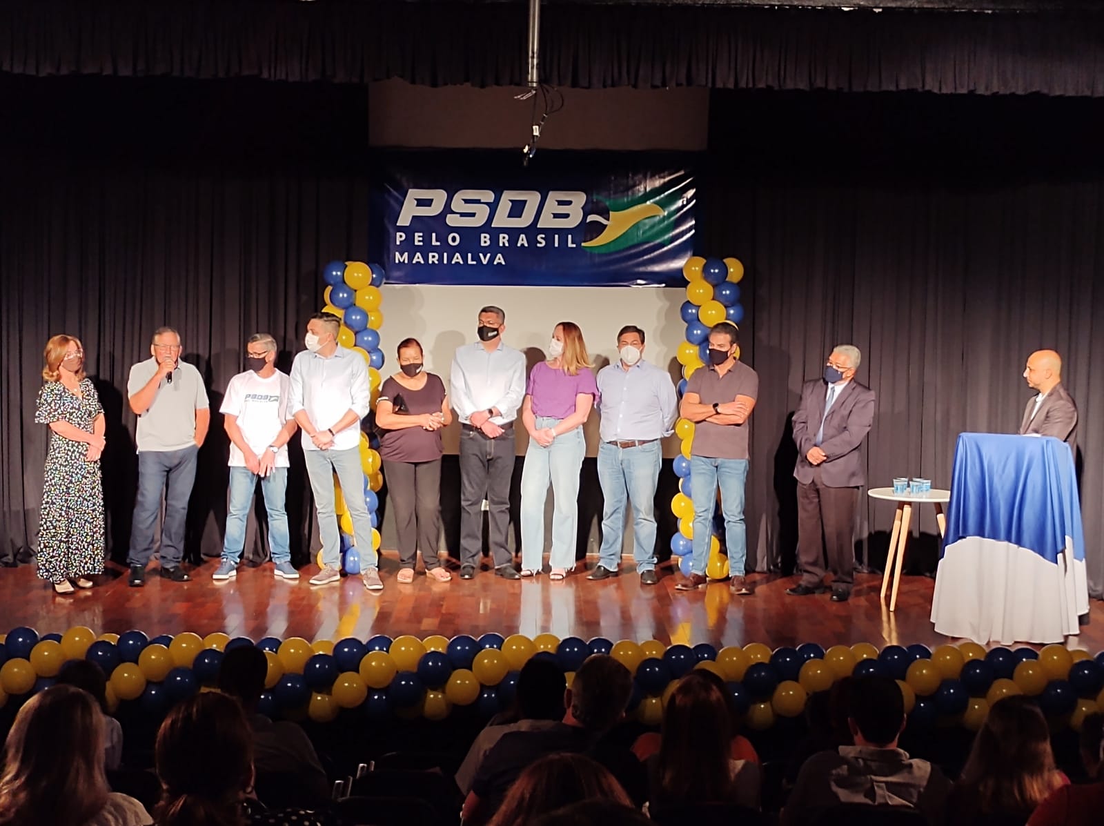 Beto Richa fala da importância de Marcelo Siena no PSDB