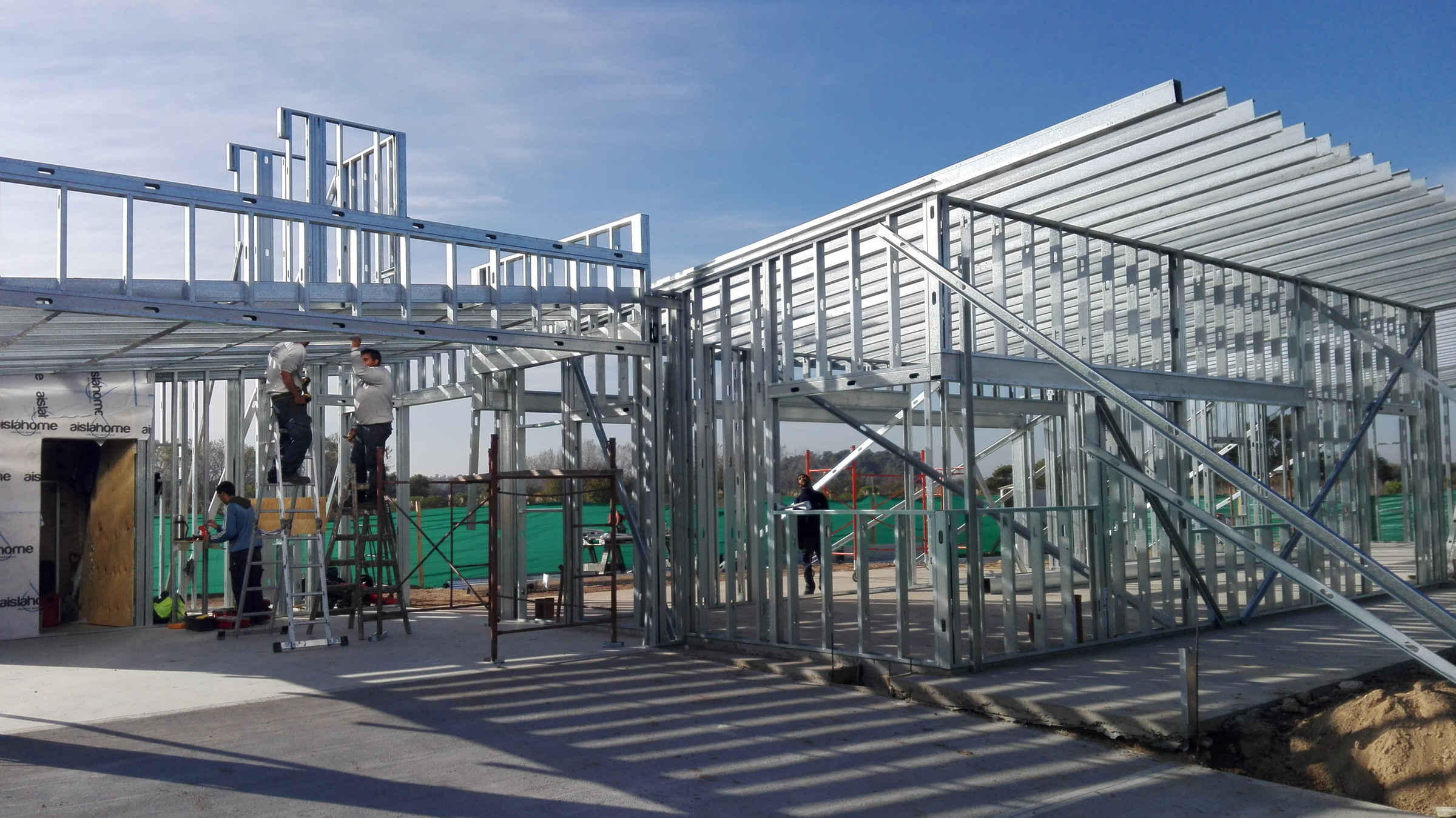 É possível construir um projeto residencial funcional utilizando steel frame
