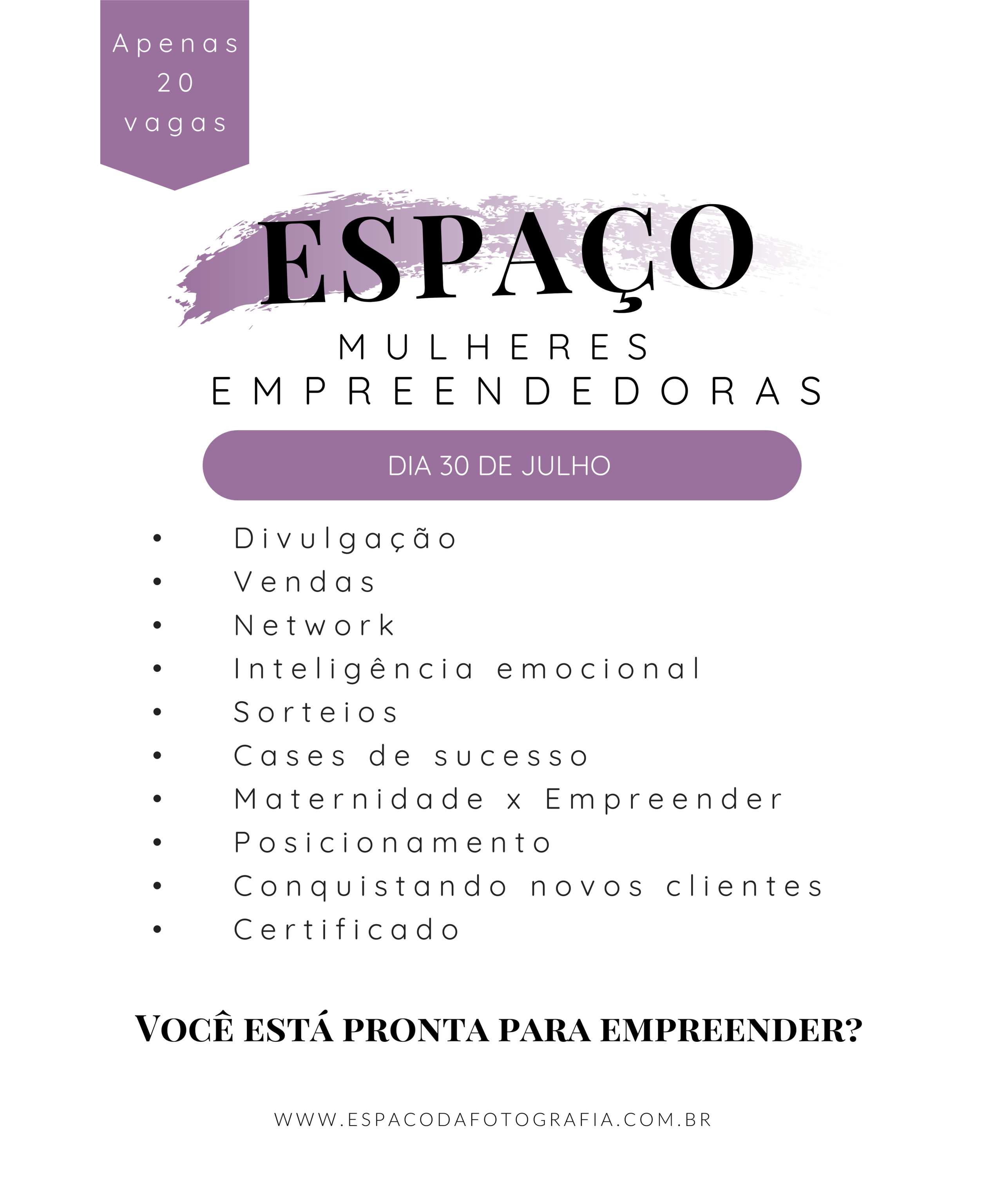 Espaço da Fotografia promove encontro para mulheres empreendedoras em SP
