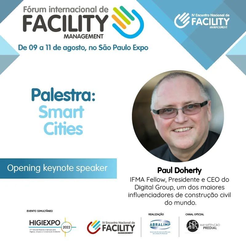 Paul Doherty fará palestra de abertura do Fórum Internacional de FM, em SP