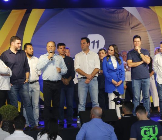 PP oficializa apoio a Ratinho Jr, lança Guto Silva ao Senado e confirma 86 candidatos
