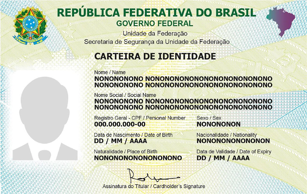 RG será descontinuado e substituído pela Carteira de Identificação Nacional