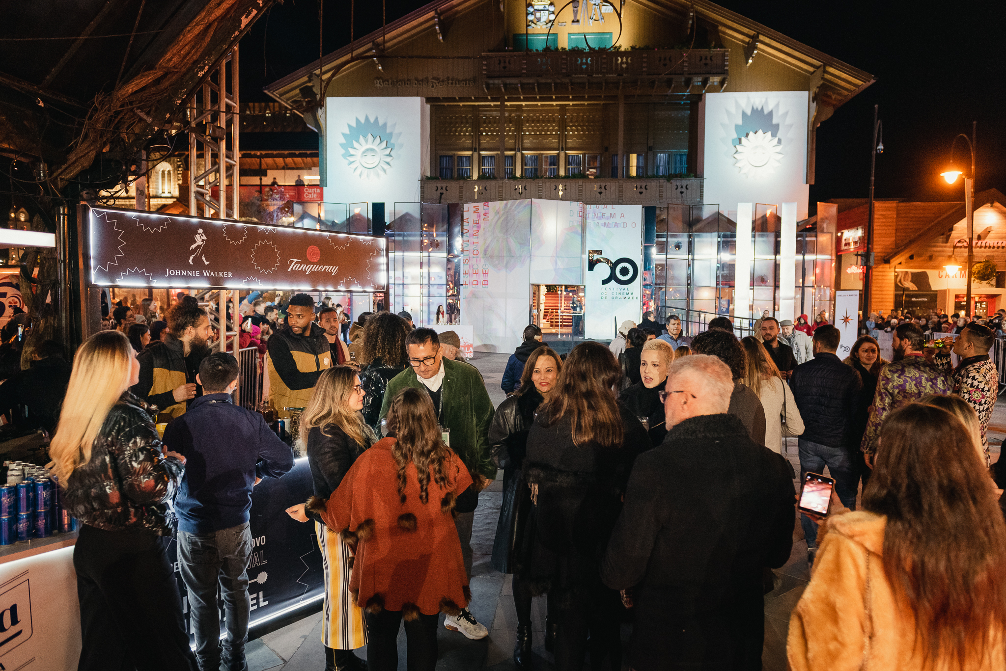 Tanqueray e Johnnie Walker marcaram presença no Festival de Cinema de Gramado