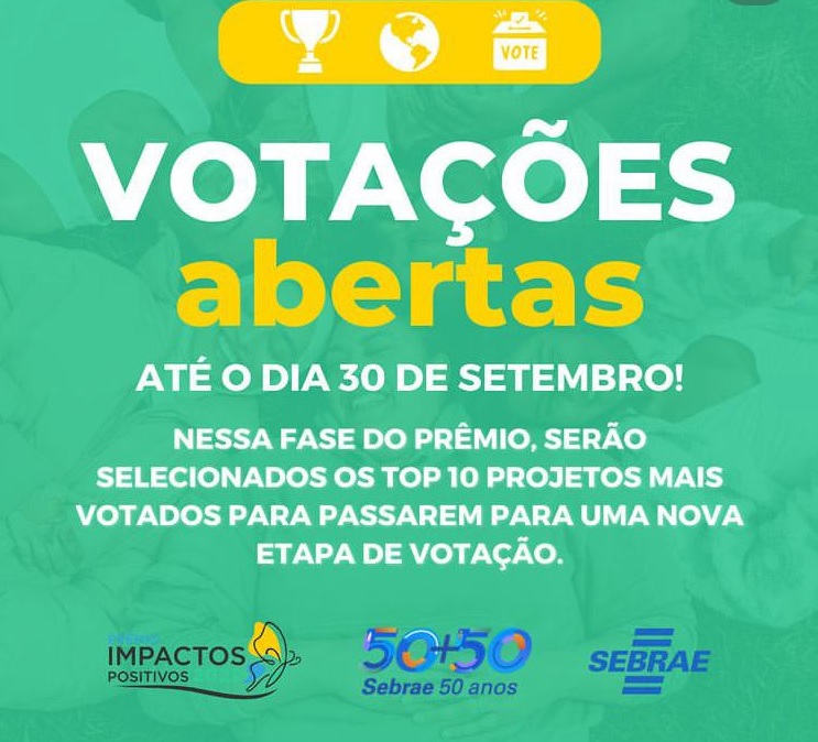 Com recorde de inscrições, começa a votação no Prêmio Impactos Positivos