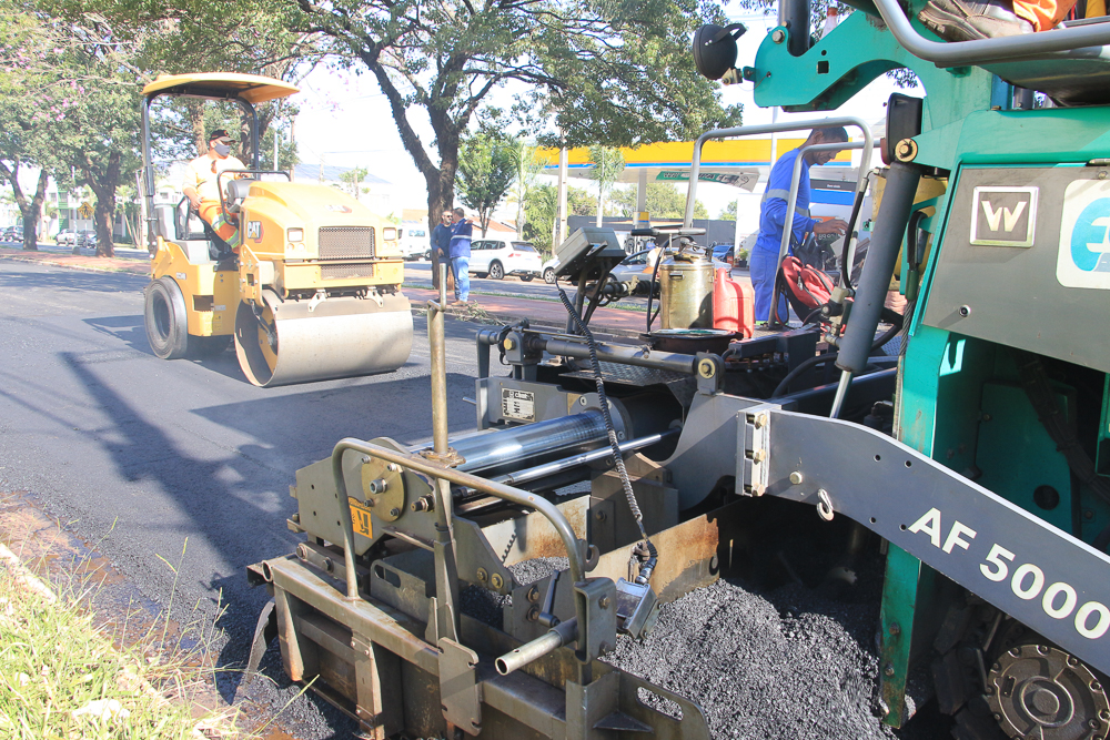 Prefeitura realiza recape na Avenida Brasil e interdita trechos da via a partir desta terça, 13