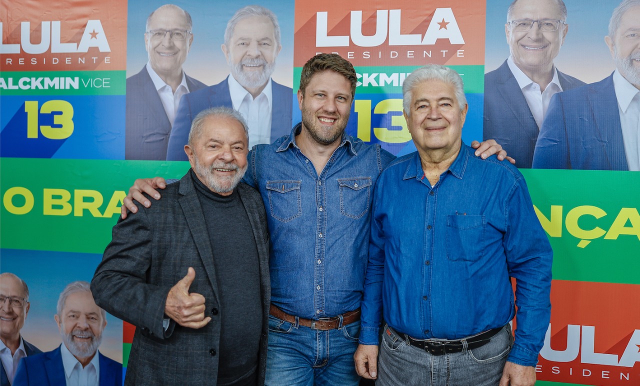 Requião Filho comemora vitória presidencial de Lula no 2º Turno