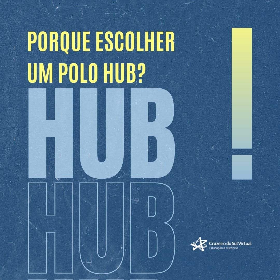 Polo Foz do Iguaçu da Cruzeiro do Sul Virtual agora é um Polo HUB