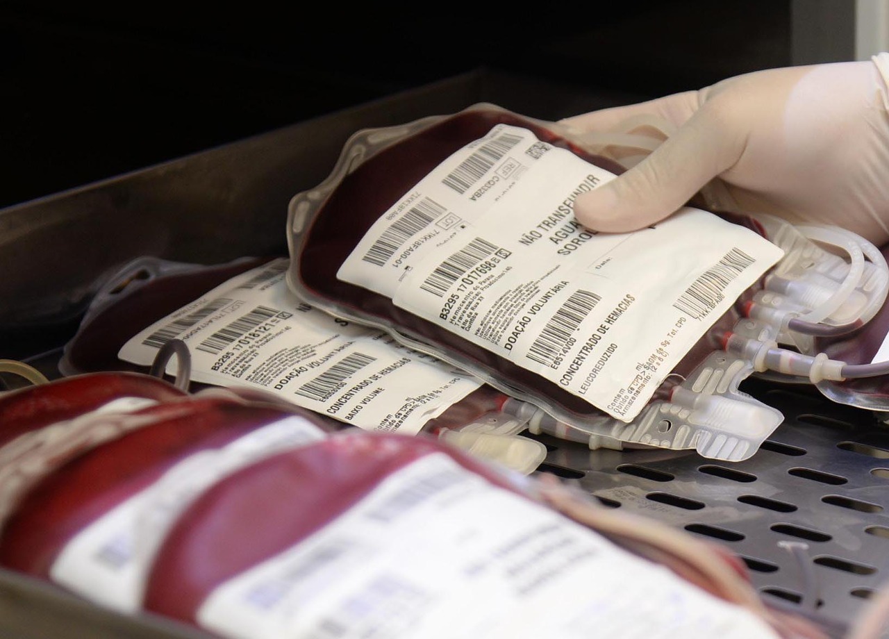 Doações de sangue diminuem no fim do ano