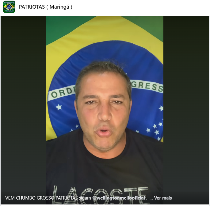 Patriotas de Maringá: “Os dias de Alexandre Moraes estão contados”