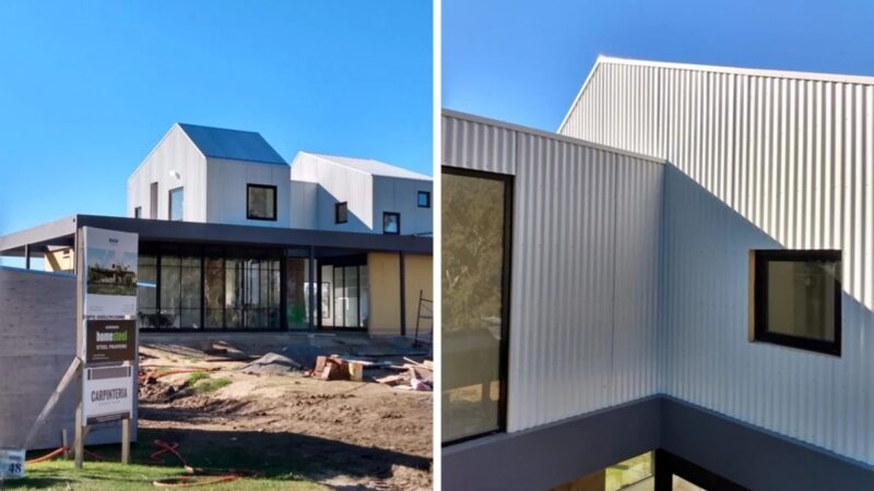 Arquitetura explora formas com Steel Frame