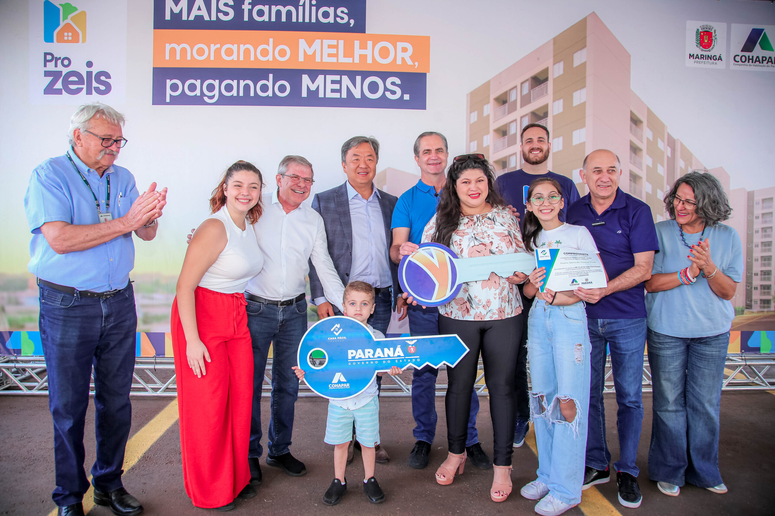 Por meio do ProZeis, gestão Ulisses Maia/Scabora  beneficia 320 famílias com moradia própria