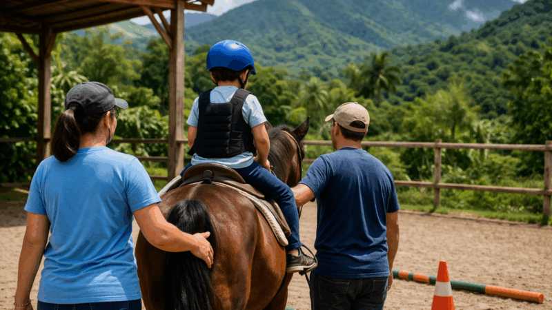 Iniciativa promove equoterapia gratuita no litoral do Paraná
