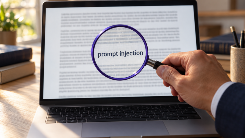 Prompt injection em petições deflagra multas a advogados