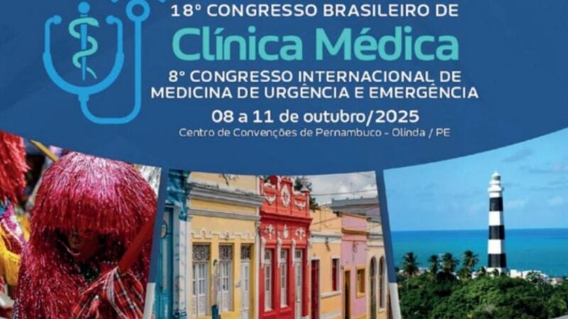 Olinda sedia 18º Congresso Brasileiro de Clínica Médica