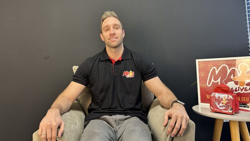 Gabriel Ramirez leva delivery ao interior do Brasil