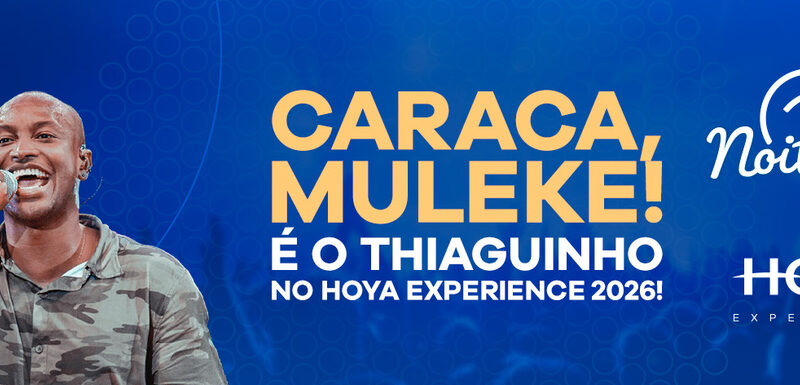 Thiaguinho é a atração da 2ª edição do HOYA Experience