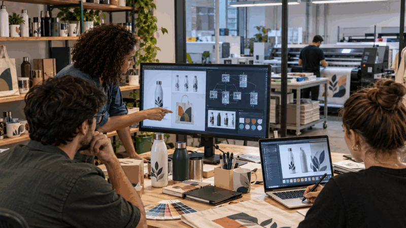 IA e automação de design avançam no setor de brindes