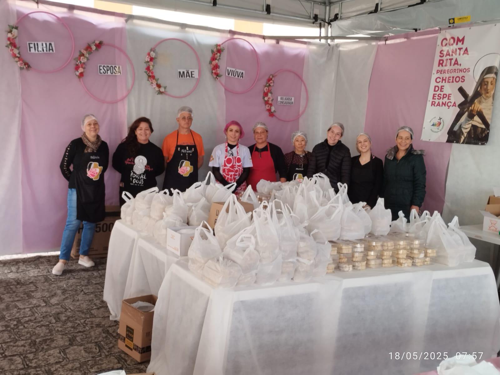 Começam nesta quarta-feira, 13/05, os festejos à Santa Rita de Cássia, em Curitiba